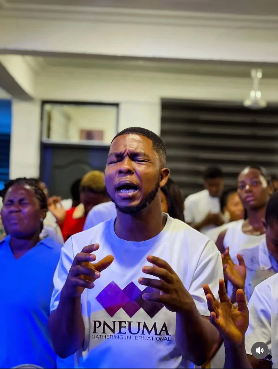 Prayer support at Pneuma Gathering International